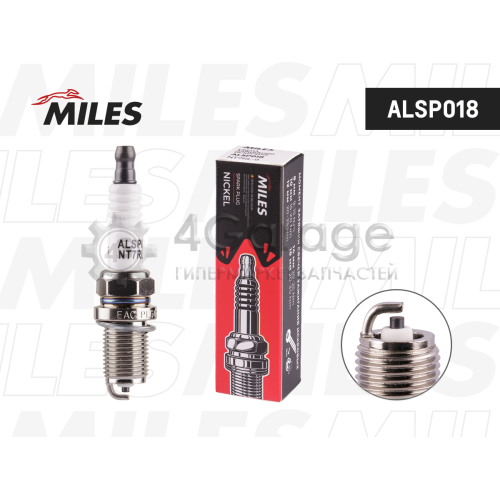 MILES ALSP018 Свеча зажигания RENAULT 1,4-1,6 BKR6E ALSP018