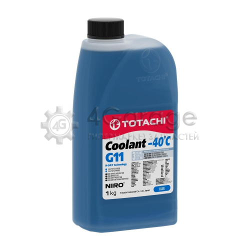 TOTACHI 46301 Охлаждающая Жидкость Totachi Niro Coolant Blue -40c G11 1кг TOTACHI арт. 46301