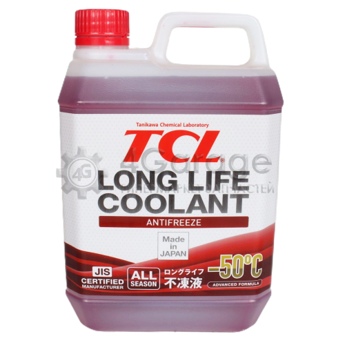 Антифриз TCL LLC -50C G12 красный готовый антифриз 2л TCL LLC00741 в Ростове-на-Дону