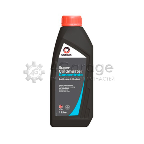 COMMA SCA1L Антифриз Comma SUPER COLDMASTER синий концентрат SCA1L, 1 л