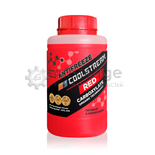 COOLSTREAM CS010901RD Антифриз Coolstream Red Coolstream 0,9 Кг Coolstream Cs010901Rd в Красноярске