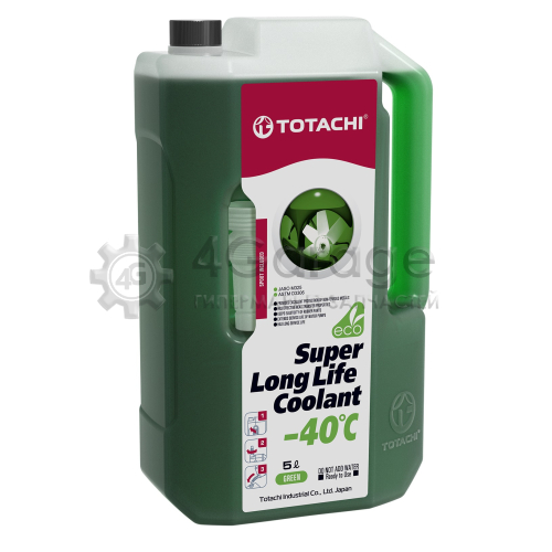 TOTACHI 41605 Totachi Super Long Life Coolant Green -40c (5l)_антифриз! Готовый Зеленый TOTACHI арт. 416