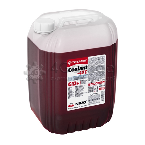 TOTACHI 43110 Охлаждающая Жидкость Totachi Niro Coolant Red -40c G12+ 10кг Totachi^43110 TOTACHI арт. 4