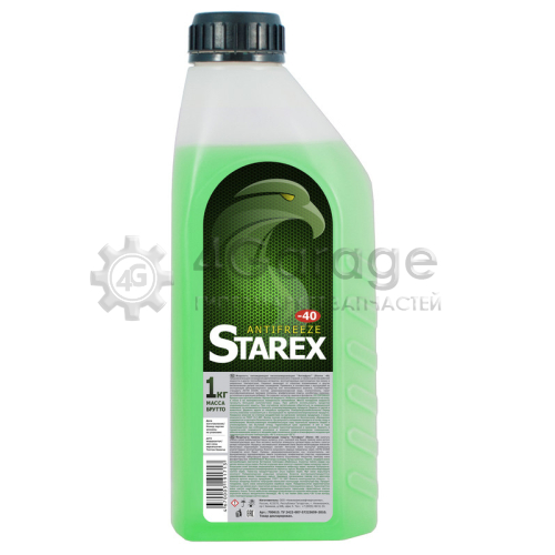 Антифриз STAREX Green (-40) зеленый/Зеленый антифриз/Охлаждающая жидкость/Тосол ОЖ Р700615 STAREX 700615 в Нижнем Новгороде