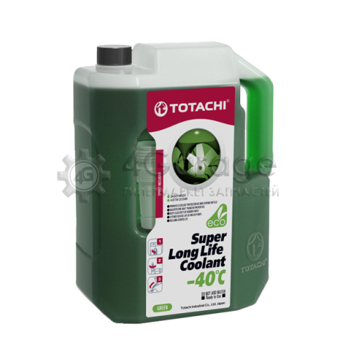 TOTACHI 41702 Жидкость Охлаждающая Низкозамерзающая Totachi Super Long Life Coolant Green -50C 2Л Totach