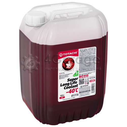 TOTACHI 41810 Totachi Super Long Life Coolant Red -40c (10l)_антифриз! Готовый Красный TOTACHI арт. 4181