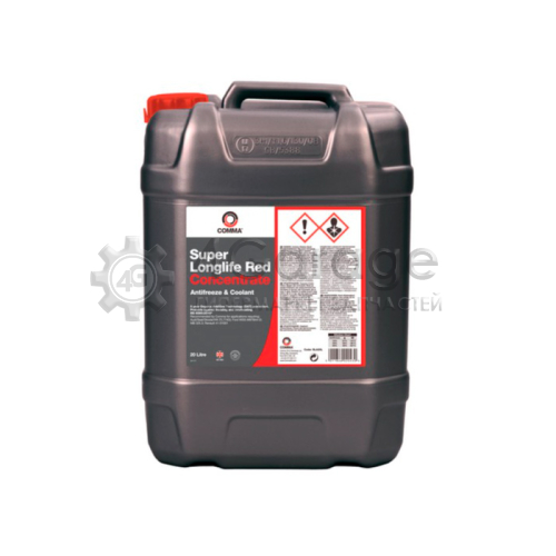 COMMA SLA20L Антифриз Comma SUPER LONGLIFE (G12+) красный концентрат SLA20L, 20 л