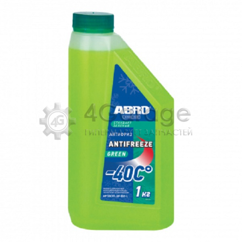 ABRO AF551L Abro Антифриз, Готовый К Применению,Зеленый -40с (1l) ABRO арт. AF551L