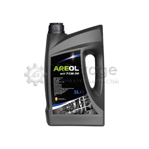 AREOL 75W90AR086 AREOL MTF 75W90 (5л) полусинт. трансм. масло для робот. и МКПП API GL-4 AREOL 75W90AR086