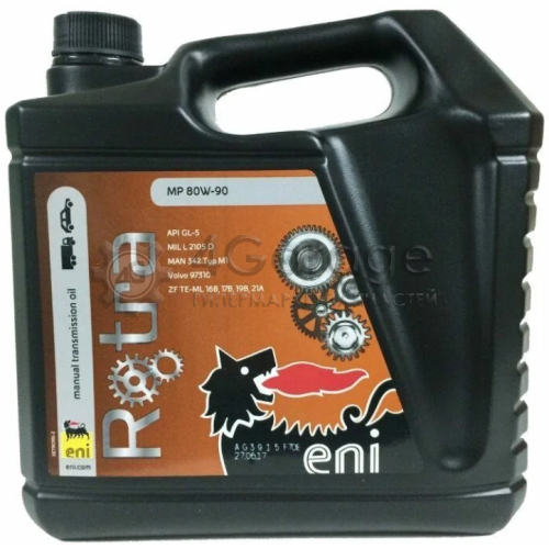 ENI ENI80W90ROTRAMP1 Масло Трансмиссионное Минеральное 1л - Api Gl-5, Mil L 2105 D, Eni ENI80W90ROTRAMP1 в Красноярске