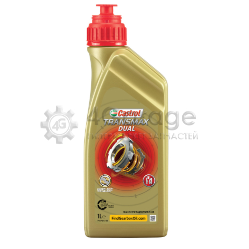 Масло трансмиссионное Castrol Transmax DUAL для АКПП, 1 л CASTROL 15D912 в Москве