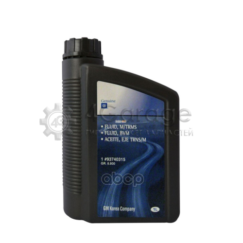 Масло трансмиссионное 75W90 1л General Motors 93740315 GM 93740315 в Москве