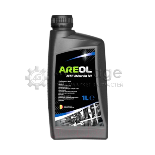 AREOL AR081 Areol Atf D Vi (1l)_синт. Жидк. Красн. Для Акпп! Gm Dexron Vi, Mb 236.41, Vag арт. AR081