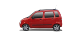 Запчасти на SUZUKI WAGON R+ Наклонная задняя часть (MM) 1.3 (RB 413)