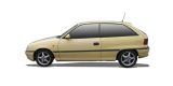 Запчасти на OPEL ASTRA F Наклонная задняя часть (T92) 1.4 (F08, M08, F68, M68)