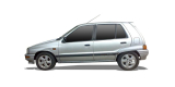 Запчасти на DAIHATSU CHARADE IV (G200, G202) 1.6 GTi