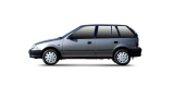 Запчасти на SUZUKI SWIFT II Наклонная задняя часть (EA, MA) 1.0 (SF310, AA44)