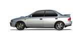 Запчасти на SUBARU IMPREZA купе (GFC) 1.8