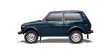 Запчасти на LADA NIVA вездеход закрытый (2121, 2131) 1900 Diesel (21215)