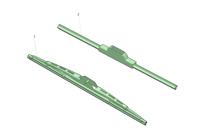 Щетки стеклоочистителя задние